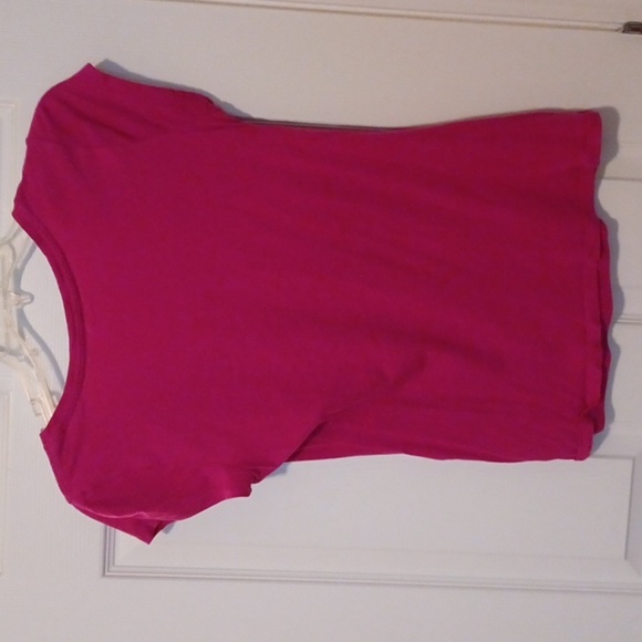 💙🌺Express Pink Graphic Sequin T-Shirt - Picture 7 of 10